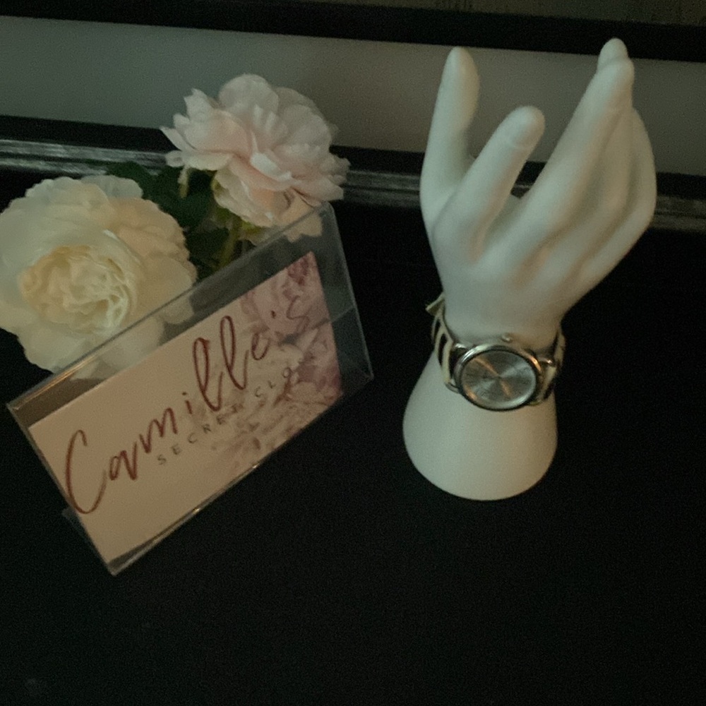 Chico's Silver and Cream Women's Watch